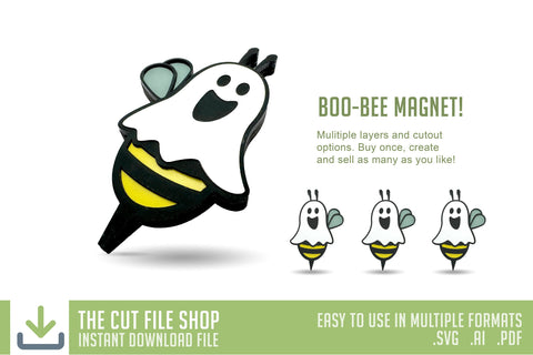 HALLOWEEN BOOBEE MAGNET! Downloadable file