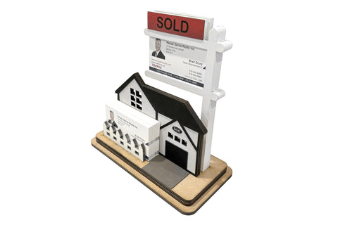 REALTOR BUSINESS CARD House card holder downloadable file