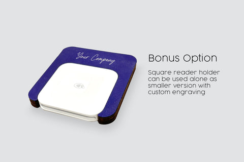 QR CODE STAND and Square reader holder - Downloadable file