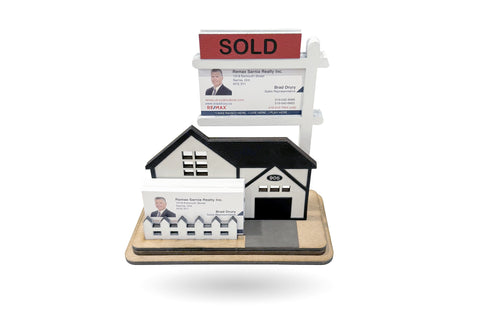 REALTOR BUSINESS CARD House card holder downloadable file