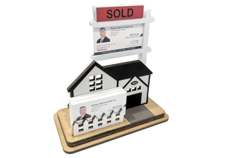 REALTOR BUSINESS CARD House card holder downloadable file