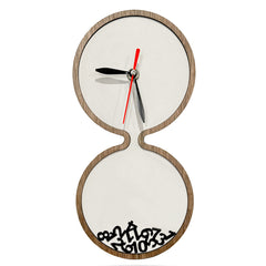 HOURGLASS CLOCK DOWNLOAD Laser cut file