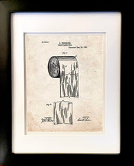 Patent Art - Toilet Paper